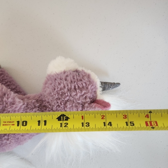 Breyer Purple Unicorn Plush Cuddle Buddies Willow Horse Stuffed Animal Retired - Picture 8 of 8